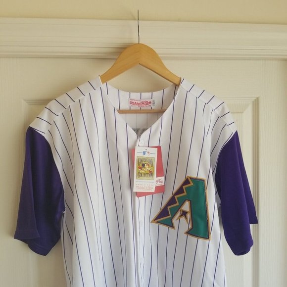 RANDY JOHNSON ARIZONA DIAMONDBACKS THROWBACK JERSEY - Picture 2 of 9